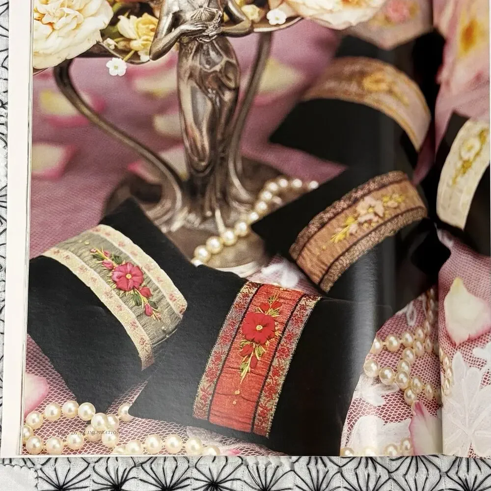 VTG Inspirations Embroidery Magazine 1999 Issue No 23 Goldwork Floral Cottage